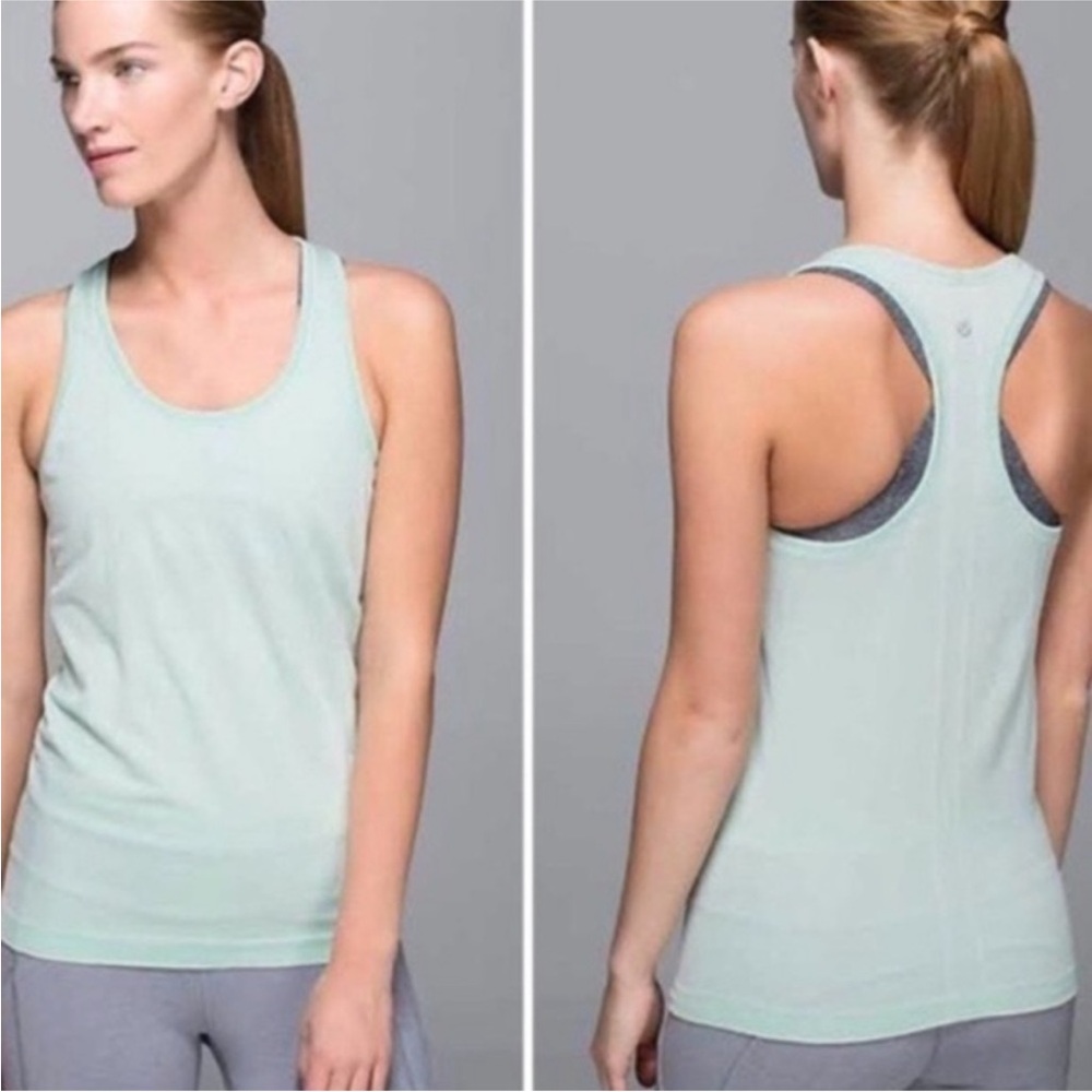 Lululemon Athletics Light Mint Tank Top Size 4